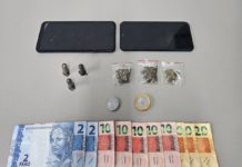 Homem é preso pela Polícia Militar por tráfico de drogas no Jardim Primavera em Leme, SP