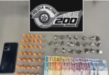 Adolescente é detido com drogas após tentar fugir da Polícia Militar em Leme, SP