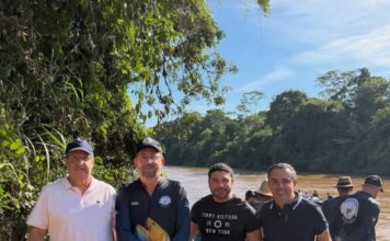 Wagão e vereadores Prof. Marcelo e Dr. David Pedrão marcam presença em passeio ecológico em Leme, SP