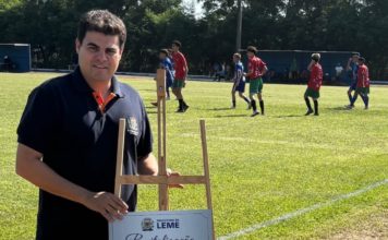 Estádio Municipal Eugênio Dellai é entregue revitalizado à população de Leme, SP