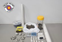 Polícia Militar prende jovem de 23 anos por tráfico de drogas no Jardim Eldorado em Leme, SP