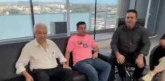 Prefeito Claudemir Borges recebe deputado Arlindo Chinaglia para anunciar conquista cultural em Leme, SP