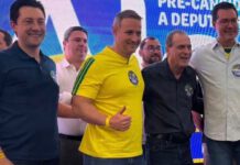 Prefeito Claudemir Borges prestigia lançamento da candidatura de Alex Madureira em Piracicaba, SP