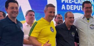 Prefeito Claudemir Borges prestigia lançamento da candidatura de Alex Madureira em Piracicaba, SP