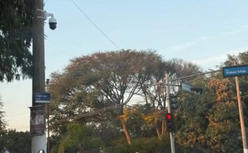 Fiscalização no trânsito ganha reforço com nova câmera na Avenida Joaquim Lopes Águila em Leme, SP