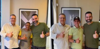Wagão recebe Rômulo Rippa e lideranças para discutir política e eleições