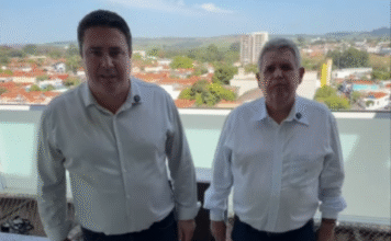 Prefeito Claudemir Borges e vice Xuxu parabenizam Leme pelos 131 anos
