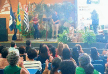 Roberta Borges destaca força das mulheres durante a 2ª Semana Yolanda Penteado em Leme, SP