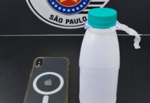 Procurado pela Justiça é preso com lança-perfume e três mandados em aberto no Centro de Leme, SP