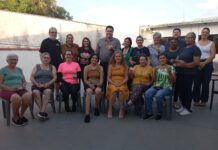 Prefeito Claudemir Borges e Cintia Grossklauss visitam Instituto ISA em Leme, SP