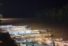 Polícia Militar Ambiental realiza patrulhamento preventivo contra pesca predatória na Cachoeira de Emas em Pirassununga, SP
