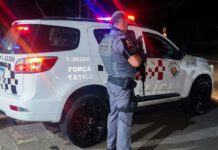 Procurado pela Justiça é localizado dentro de estabelecimento e preso pela Força Tática em Pirassununga, SP