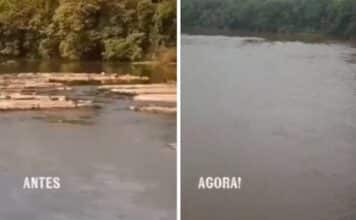 De um ano para o outro: chuvas mudam cenário do Rio Mogi Guaçu e renovam expectativa para tradicional descida de canoas em Leme, SP