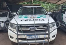 Polícia Militar Ambiental apreende varas de pesca e devolve tuviras ao Rio Mogi-Guaçu em Leme, SP